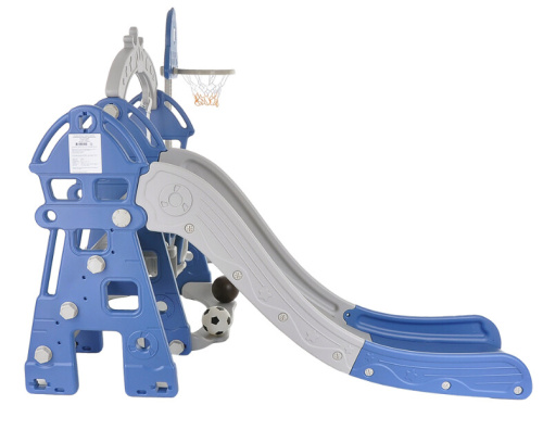 Горка-комплекс Pituso Замок L-DT05 синий серый