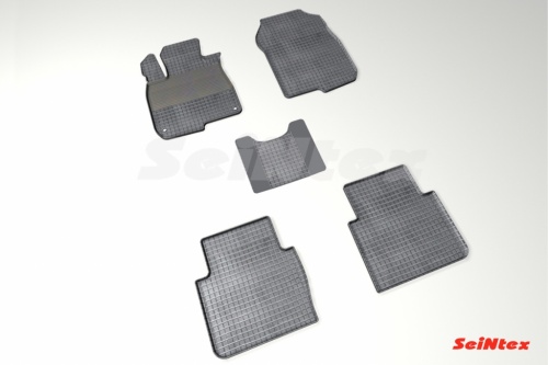 Резиновые коврики салона Сетка для Honda CR-V V 2016- Черные