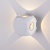 Бра уличное Elektrostandard 1504 Techno Led Cube белый