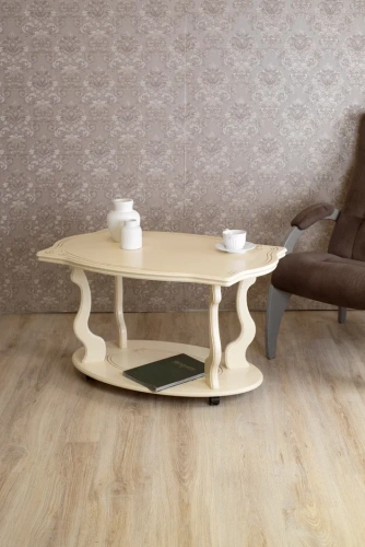 Стол журнальный Берже 3 слоновая-кость 