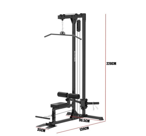 Тренажер тяга сверху/снизу DFC D2017F