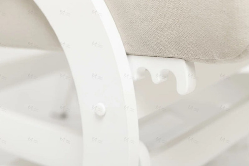 Кресло-маятник Leset Блисс белый Antonio Ivory