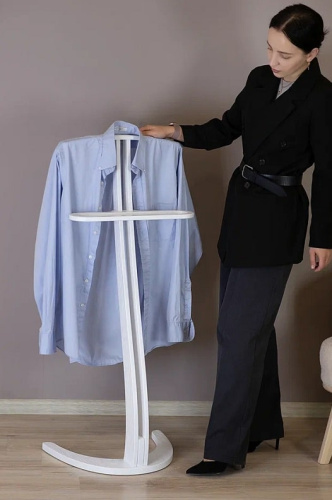 Вешалка костюмная Галант 334 белый 