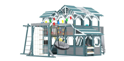 Детский спортивный комплекс для дачи Савушка PlayHouse-5