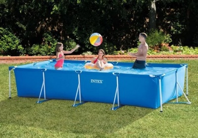 Каркасный бассейн Intex Rectangular Frame 28274NP