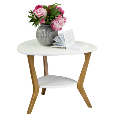 Стол журнальный BeautyStyle 15 белый бук 