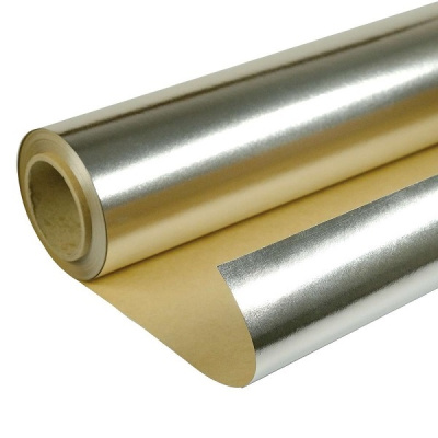 Фольга алюминиевая на бумажной основе 15 м2