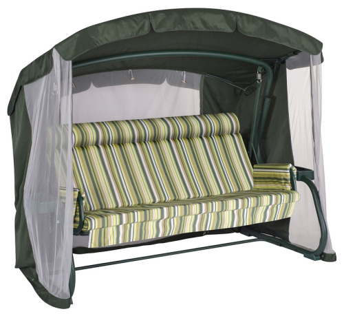 Качели садовые Мерида Премиум A56G.311 зеленый Удачная мебель