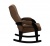 Кресло-качалка Leset Спринг венге Velur V23