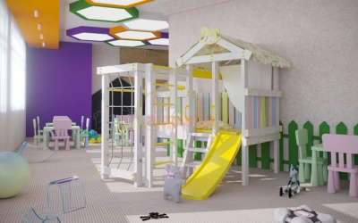 Спортивный комплекс для дачи Савушка Baby club 1