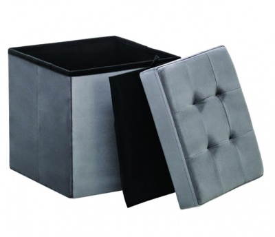 Пуф Leset Плуто складной антрацит 