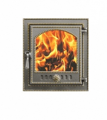 Дверка ВЕЗУВИЙ каминная 210 (не крашеная)