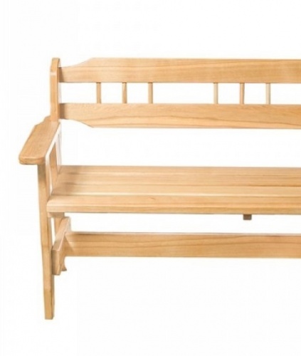 Скамья Kamenka Кубань дуб лакированный