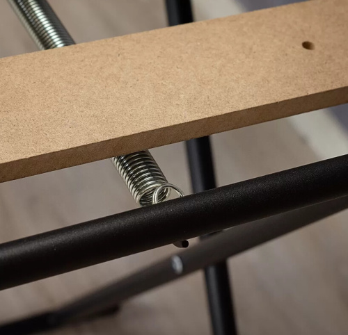 Стол трансформер Лерон ателье светлое черный 