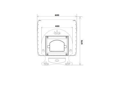 Печь для бани Царь-печи Святогор Премиум