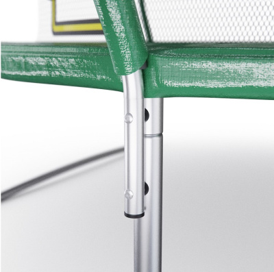 Батут DFC ULTRASPORT 10 ft с внутренней сеткой лестница в комплекте