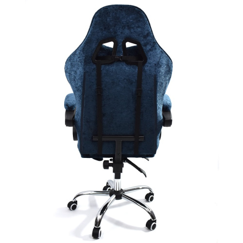 Вибромассажное кресло Calviano ASTI ULTIMATO blue fabric 