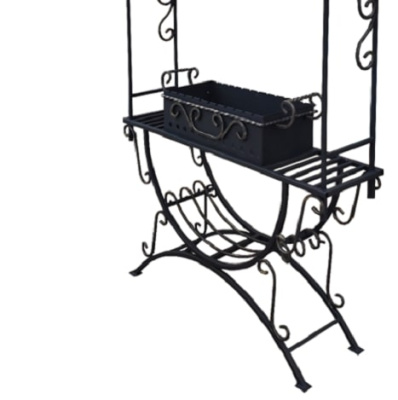 Мангал МДС-05 с крышей 2 мм