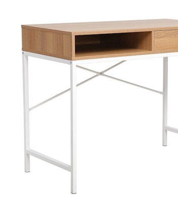 Стол компьютерный SIGNAL B-027 дуб белый 