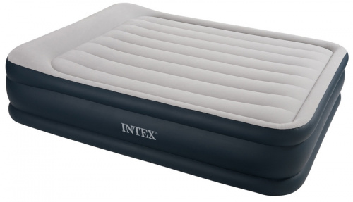 Кровать со встроенным насосом Intex 152х203х48 см Queen Deluxe Артикул 67738 (Китай)