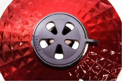 Керамический гриль-барбекю 24 дюйма красный 61 см