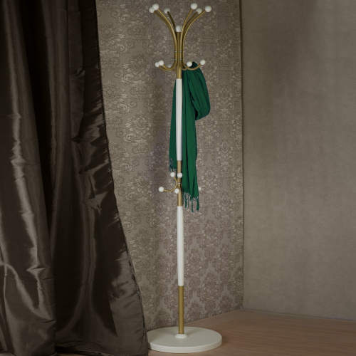 Вешалка напольная Д 1 Декарт золотой 