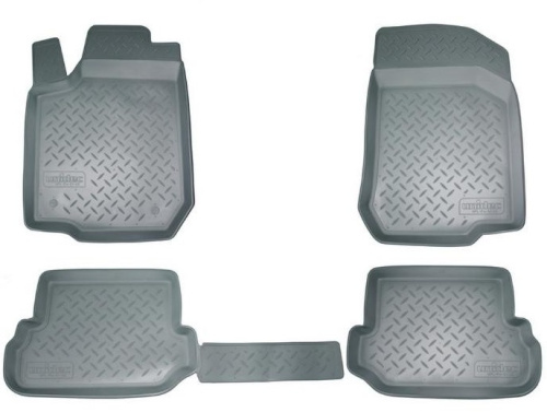 Коврики салона для Citroen C4 N SD Серые 