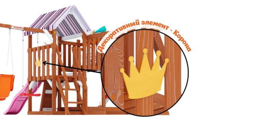 Детская площадка для дачи Савушка TooSun 9 розовый