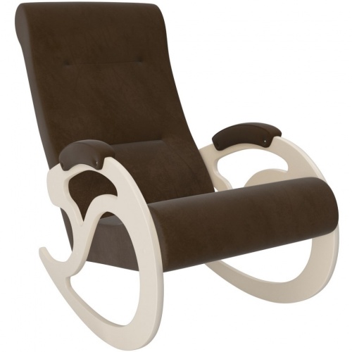 Кресло-качалка модель 5 Verona Brown сливочный
