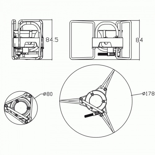 Горелка газовая туристическая Fire-Maple Turbo FMS-F5
