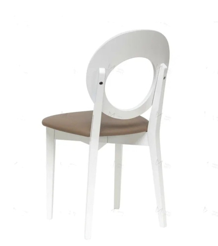 Стул Leset Хьюстон белый экокожа 514 