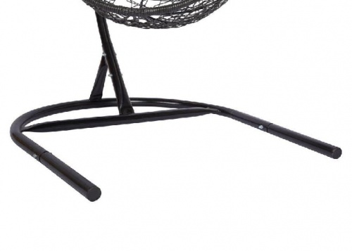 Подвесное кресло Скай 01 черный подушка бирюза 