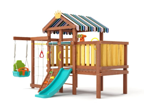 Детская спортивная площадка для дачи Савушка Baby Play 6 (Priority)