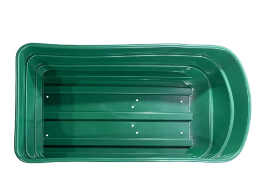 Садовая тележка-самосвал зеленая G201