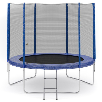 Батут Atlas Sport 252 см (8ft) BASIC с лестницей BLUE