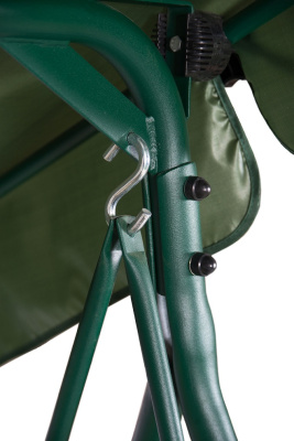 Качели садовые Куба A66G.337 зеленый Удачная мебель