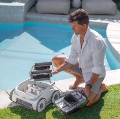 Робот-пылесос для бассейна Intex ZX500R Robotic Pool Cleaner