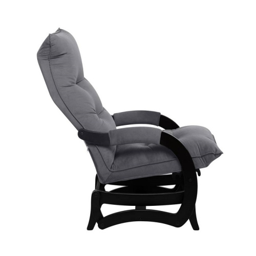 Кресло-маятник Leset Луно венге Velur V32