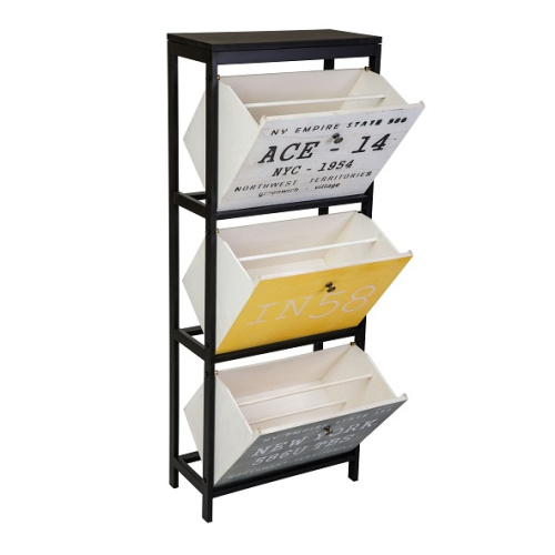 Тумба для обуви с тремя ящиками HX21-006S 