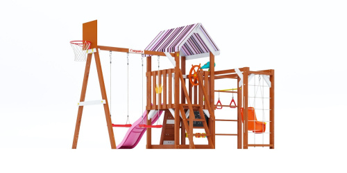 Детская площадка для дачи Савушка TooSun 12 розовый