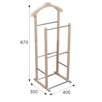 Вешалка костюмная В 28Н слоновая кость 