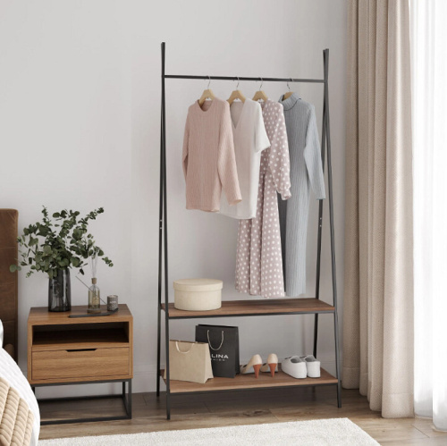 Вешалка гардеробная Leset Стилвуд 22 орех лион светлый 