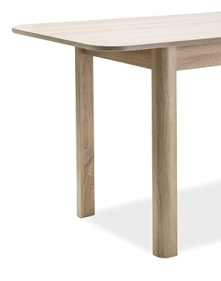 Стол обеденный SIGNAL DIEGO II раскладной дуб сонома 105-140/65/75 