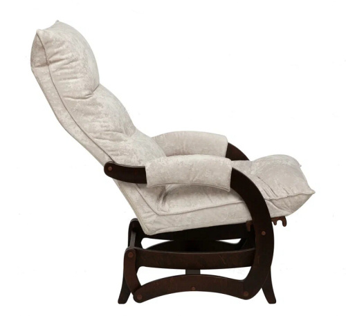 Кресло-маятник Leset Луно мокко Crash lux 3