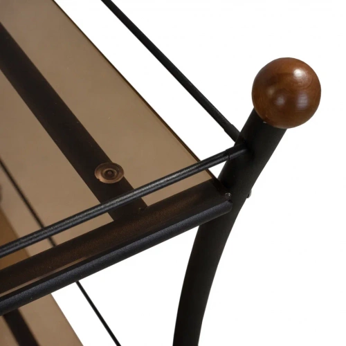 Стол сервировочный Поло черный 