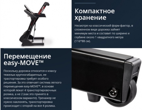 Электрическая беговая дорожка Titanium Masters Physiotech THF