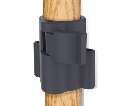 Вешалка Sheffilton CH-4345 черный/светлый орех 