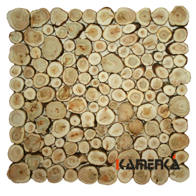 Панно из можжевельника 500х500 на фанере