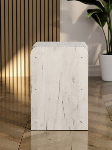 Банкетка Жасмин СН-122.12 дуб крафт белый 