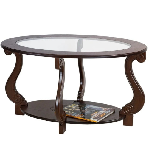 Стол журнальный Овация С темно-коричневый 